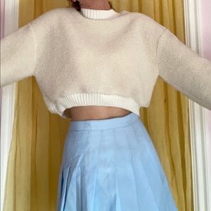 White Fluffy Sweater